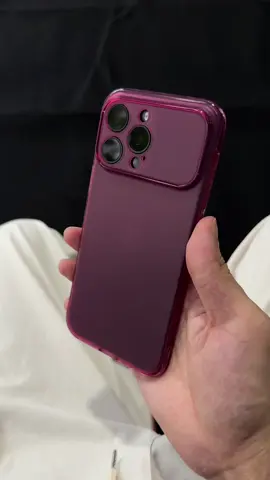ốp nhám mờ đỏ cherry độ iphone 18