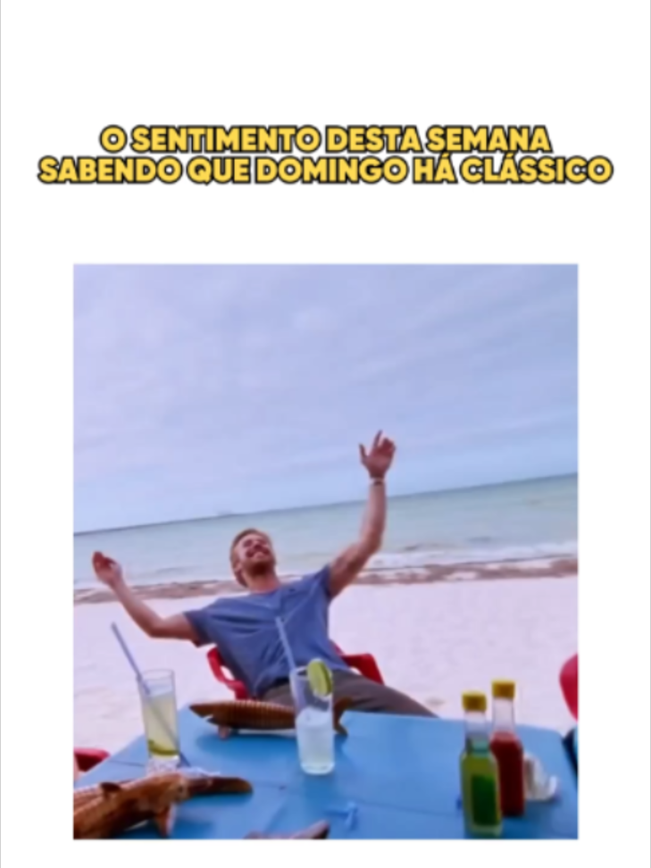 ESTA SEMANA TEM!! 🤩😈 A VIDA FICA MAIS FÁCIL COM CLÁSSICO NO DOMINGO 😮‍💨 ESTÁ TUDO A PENSAR NO MESMO? 👀 ACOMPANHA O JOGO CONOSCO NA WATCHPARTY DA LIVEMODETV, DOMINGO ÀS 20H! 🚨🗣️ #MadeInLMTV #Benfica #Porto #Meme