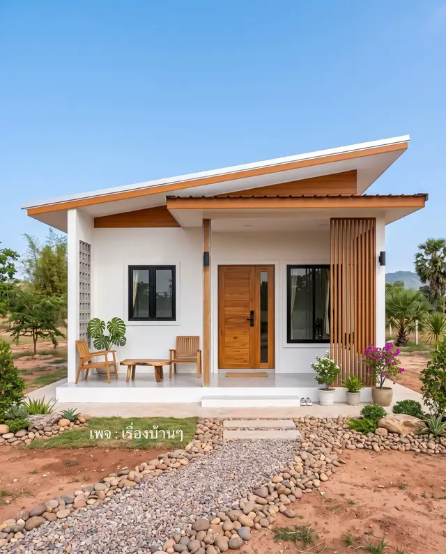 บ้านสวน พื้นที่พักกายใจ 🤍🏠🌳 #เรื่องบ้านๆ #บ้านสวน #บ้านโมเดิร์น #Home #บ้านโมเดิร์นลอฟท์ 