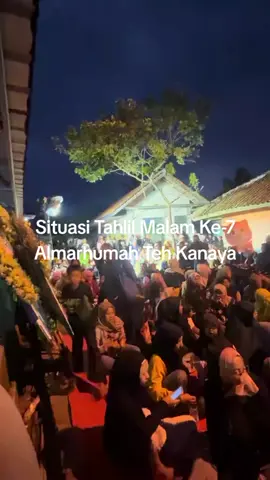 Situasi Tahlil Malam Ke-7 Almarhumah Teh Kanaya