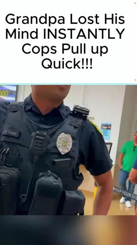 Grandpa Lost His Mind INSTANTLY Cops Pull up Quick!!!