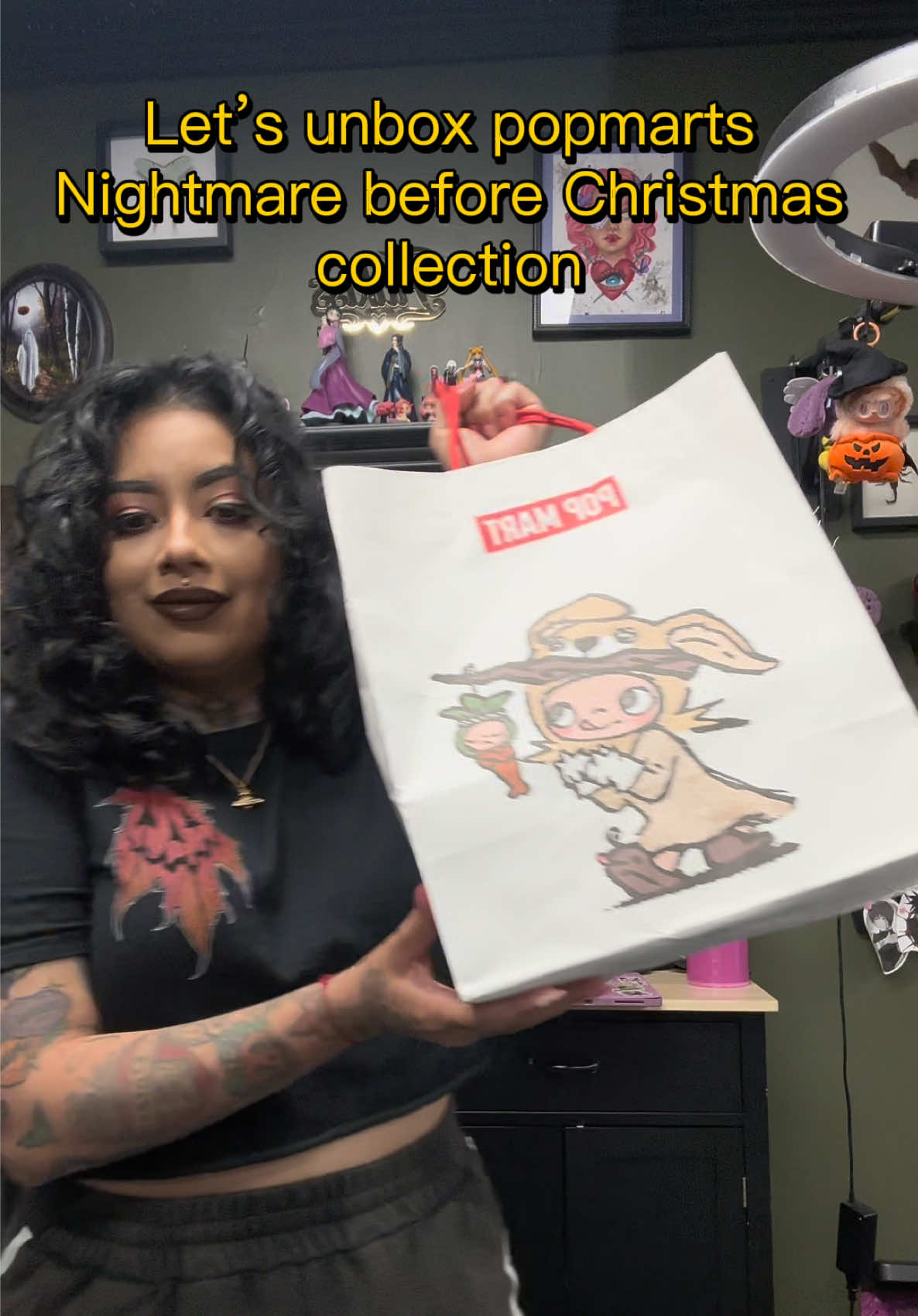 I just wanted the mayor and the vampire 🥲 @POP MART US SHOP  #femaletattooartist #popmart #nightmarebeforechristmas #blindboxes #msflakiss 