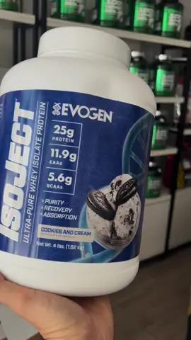 Whey Isoject Evogen - lọc lạnh ba tầng - xịn đétttt #bbt #bdsupp #wheyprotein #isolate #evogen 