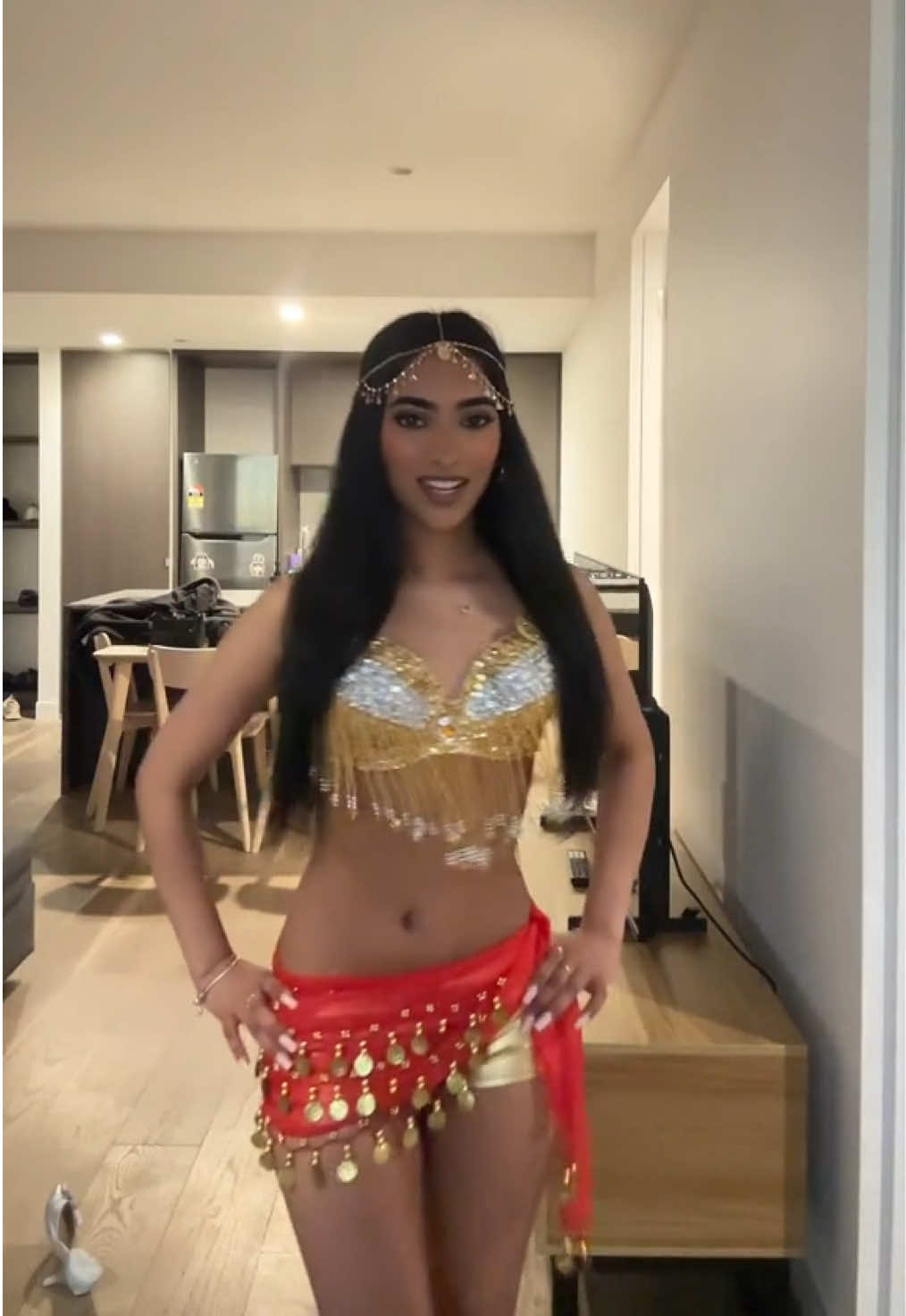 blue or red 🧞‍♀️  #halloween #genie 