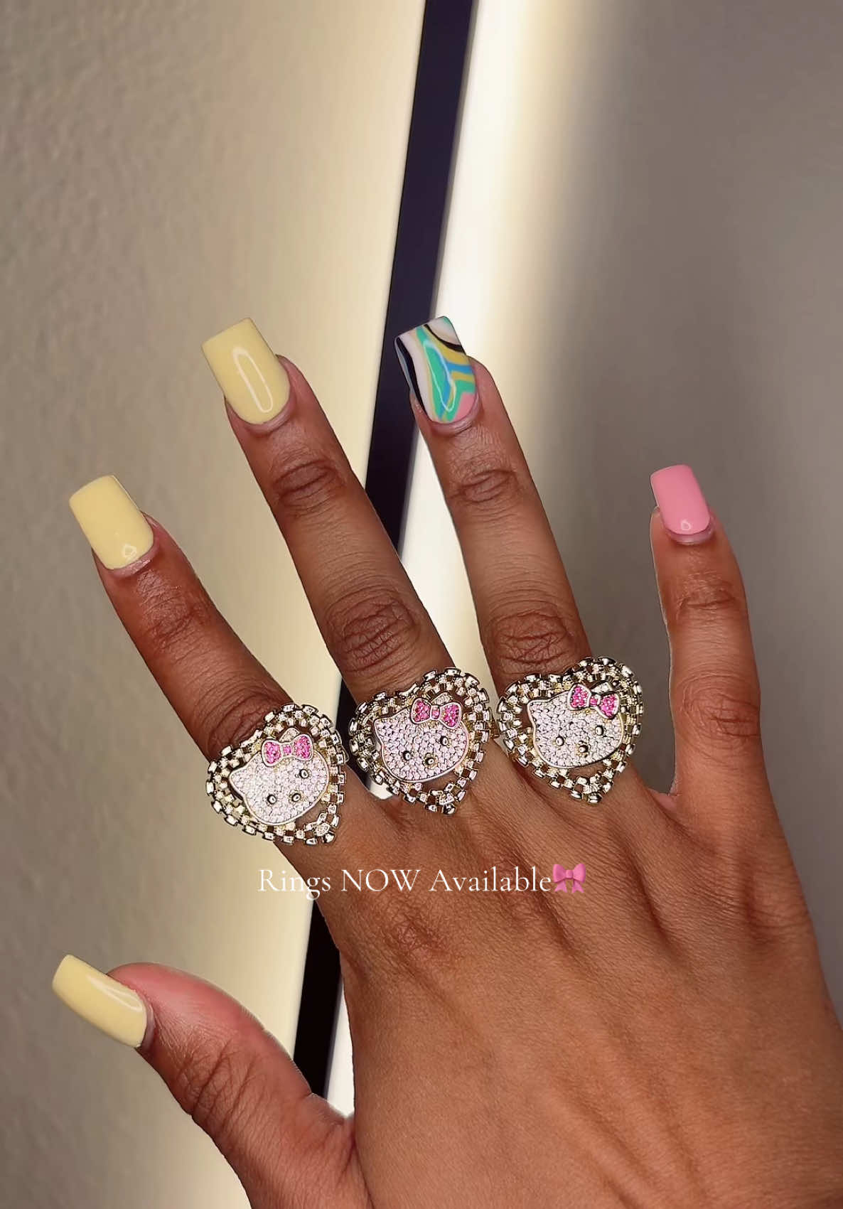 Ring Available on Website Link in Bio🫶🏽#jewelrybusiness #hellokitty #jewelry #hk 