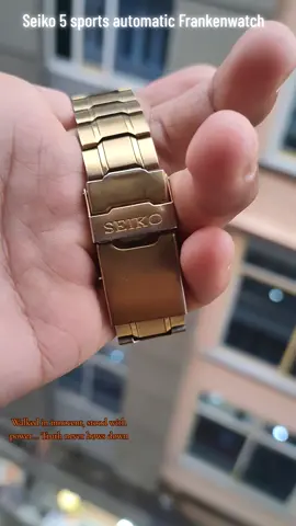 Seiko 5 sports Frankenwatch ‼️❗  #SMK #tiktok #fyp #watch  @TikTok 