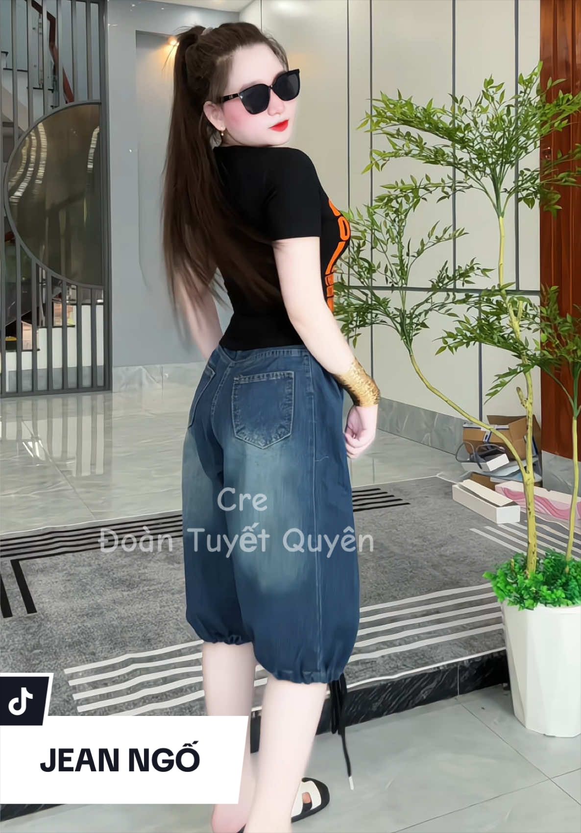 Trả lời @gia huy jean ngố kiểu mới. 😍🖤#quanjeannu #jeanngo #DOANTUYETQUYEN 