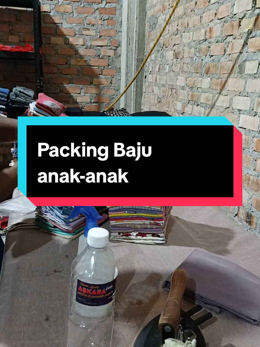 Packing Baju Anak anak #parfumlaundry #tipslaundry 