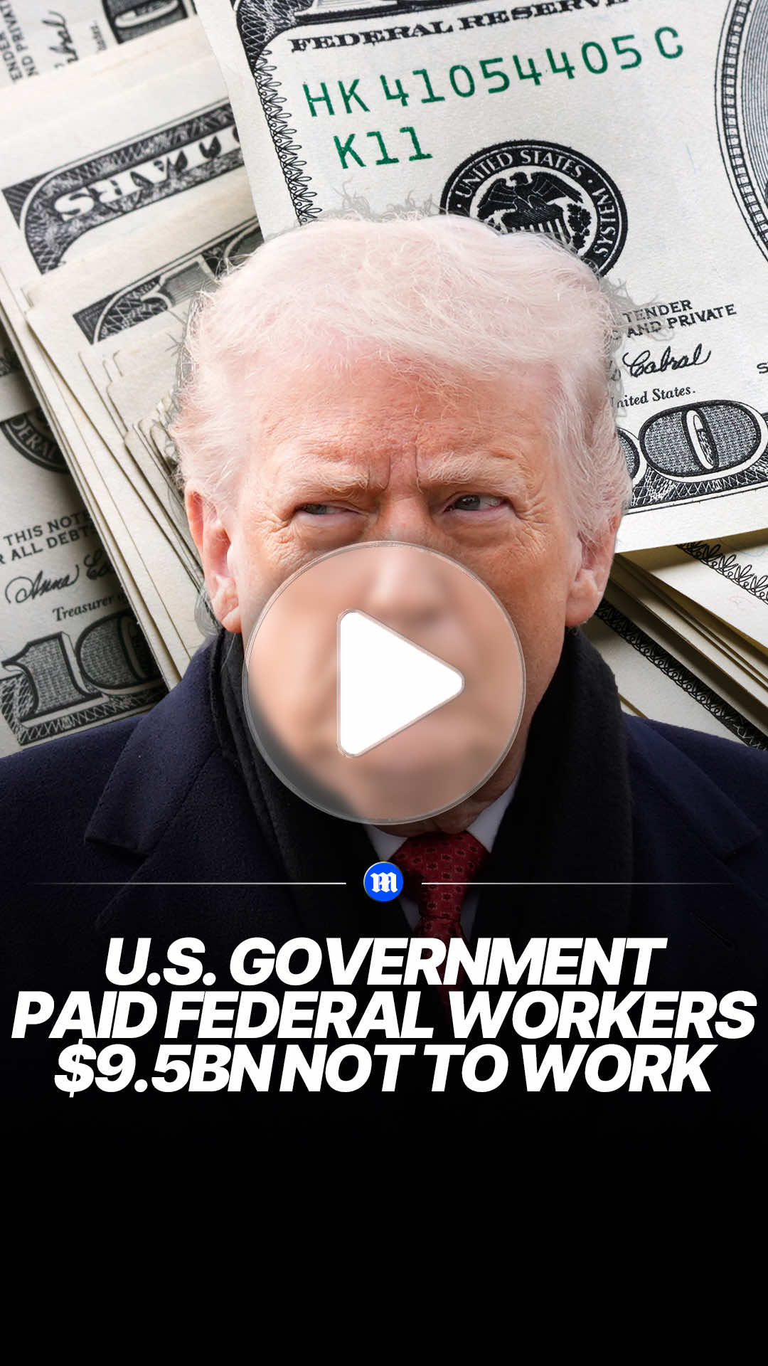 The U.S. government spent $9.5 billion paying federal workers on administrative leave in 2025, as the Trump administration pushed ahead with efforts to shrink the federal workforce. The figure was more than six times higher than in 2023, according to a report from the Government Accountability Office, an independent congressional watchdog. Some $6.7 billion of the total was tied to the administration's deferred resignation program, which allowed employees to remain on paid leave before leaving their jobs. The findings come after hundreds of thousands of federal positions were cut or eliminated as part of the administration's workforce reduction efforts. #trump #usa #news #money #career 