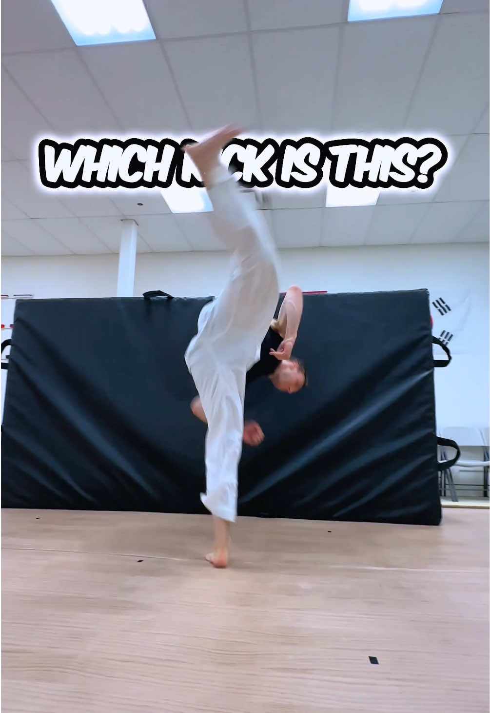 Which Kick Is this? #martialarts #taekwondo #tricking 