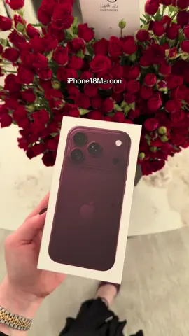 #iPhone18 #iPhone18Maroon ♥️♥️♥️♥️#MarooniPhone #Maroon #iPhone         