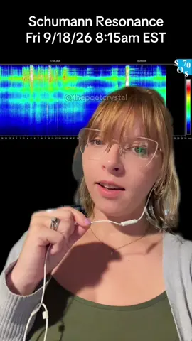 What’s the Schumann Resonance today? Waking up a lot, headaches, and anxiety could all be possible symptoms. #greenscreen #schumannresonance #schumannupdate #energyupdate #schumann 