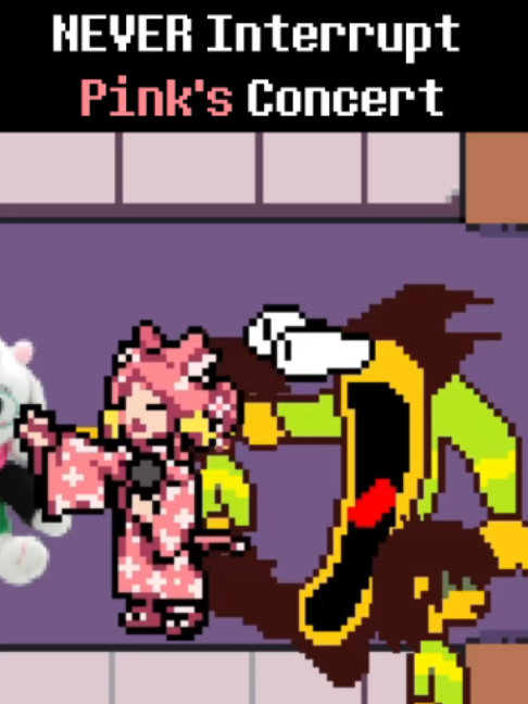 NEVER Interupt pink's concert #fyp #deltarune #gaming
