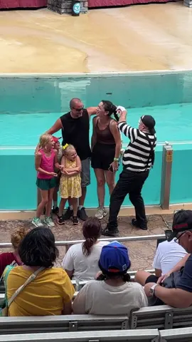 His best work is silent 😂 Tom the Mime #seaworldmime #tomthemime #funnyvideos #funny #tomtheseaworldmime 