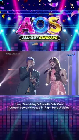 Powerful! 🔥 @Jong Madaliday @Arabelle Dela Cruz #AllOutSundays #AOS #fyp 