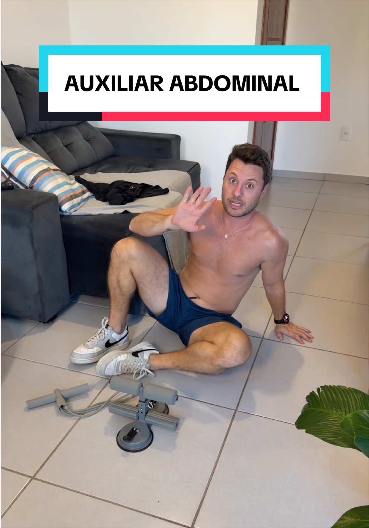 Aparelho abdominal  #treinoemcasa #auxiliarabdominal #treinoebdominal #aparelgoabdominal 