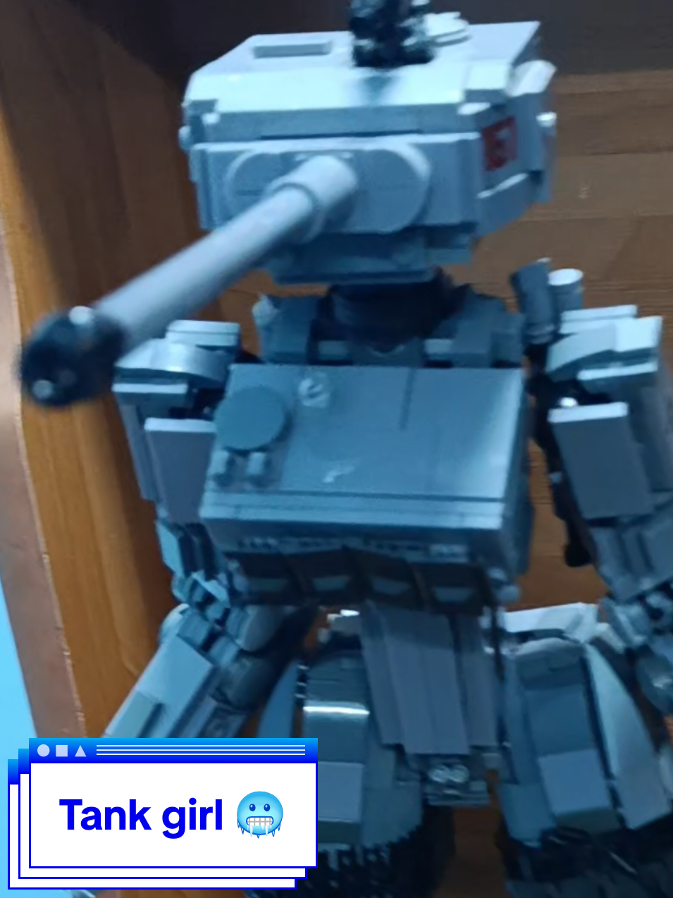 Tuy quay chưa tốt nhưng mech không thể tệ🐧   #lego #legos #legomech #legomechgirl #legovietnam  (khó quay vì pháo khá dài) đừng flop 🥶