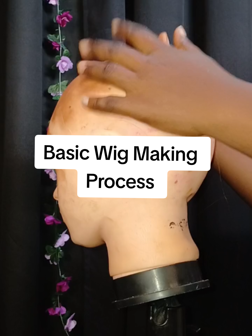 Basic Wig Making Process. 