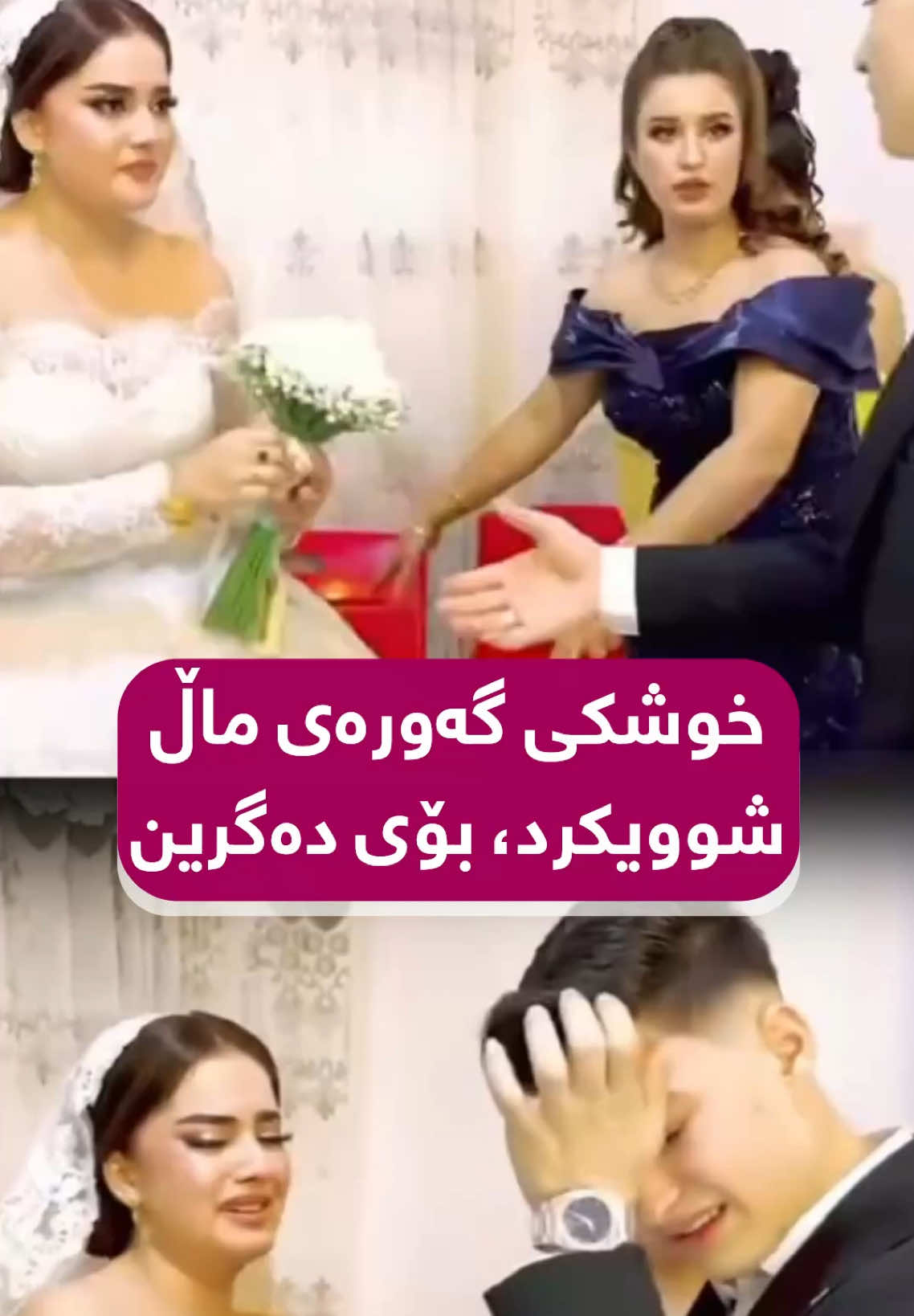 خوشکی گەورەی ماڵەوە شووی کردووە هەمووان بەکۆڵ بۆی دەگرین #سلێمانی #kurd #kurdistan #العراق #کوردستان 
