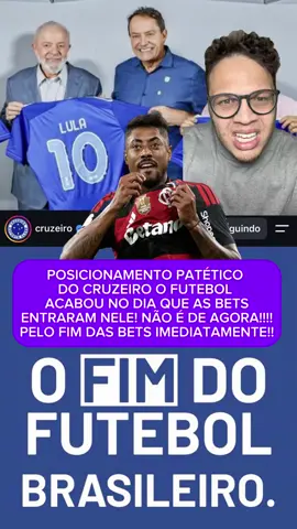 O futebol antes dessa palhaçada de BETS era muito melhor, um posicionamento patético do Cruzeiro, todos já viram o que as Bets fizeram com o futebol brasileiro, espero que acabe e não demore! Que decepção Pedro Lourenço !