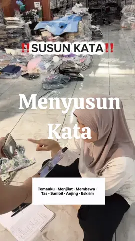 Susunan kata nya pada nyeleneh semua😂#fyp #qillashopbranded #kontenhiburan 