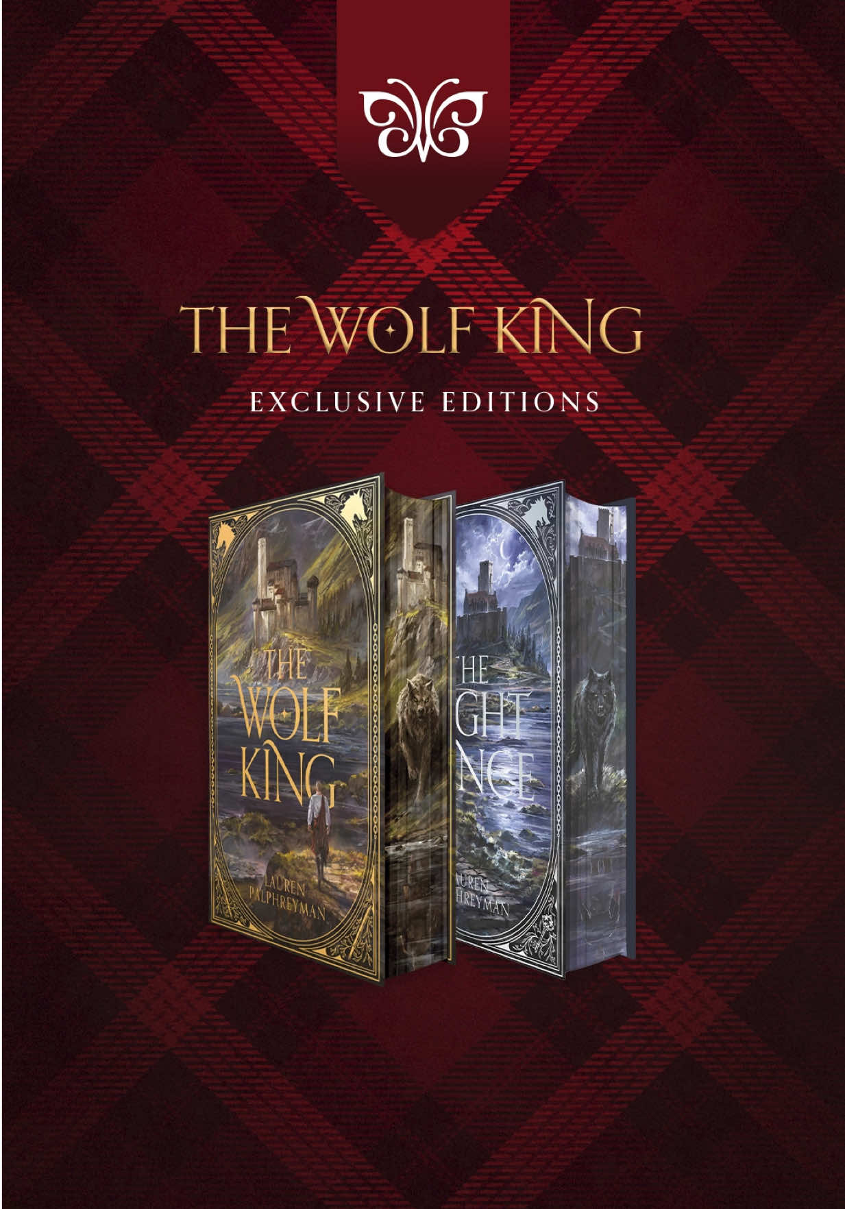 We are so happy to announce a reprint of… 'The Wolf King' Exclusive Editions! When Princess Aurora is kidnapped by an Alpha, war ensues between humans and wolves. Now, she's fighting for the Wolf Throne, and she will stop at nothing until she gets it. What makes these Exclusive Editions special? 🐺 Exclusive redesigned covers with foil 🗡️ Reversible dust jackets featuring colour variations of the trade covers ⛰️ Artwork on the endpapers with foil ❤️‍🔥 Full colour artwork on the hardcovers with foil 🏰 Digitally sprayed edges on all three edges Book one, The Wolf King, will include an author letter with a digital signature bound into the book. These books are categorised as Adult and are suitable for readers aged 18+. These are NOT part of our normal monthly subscriptions and if you wish to order a set, they will be available on our website (we ship to many countries worldwide). 'The Wolf King' Exclusive Editions will be available for £50 / $68 / €59 + shipping and are expected to ship around April–June 2027. Early Access will take place as follows on October 8th: 🐺 10am BST: UK/INT active subscribers 🐺 4pm BST: US/Canada active subscribers If we have any sets remaining, they will be available to the public on October 9th at 10am BST for UK/INT customers and 4pm BST for US/Canada customers from the online shop. #FairyLoot #Romantasy #TheWolfKing #TheNightPrince #LaurenPalphreyman 