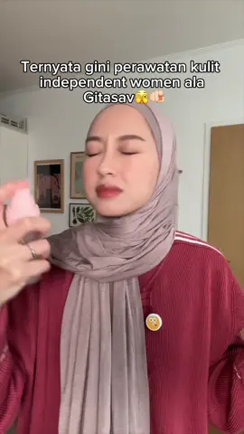 Tips dari wanita tangguh buat glowing seharian dari gitasav ternyata simple guys😌🫵🏻 #thisisyour #akupercayathisisyour #glowingeveryday #glowingtiapmenit 