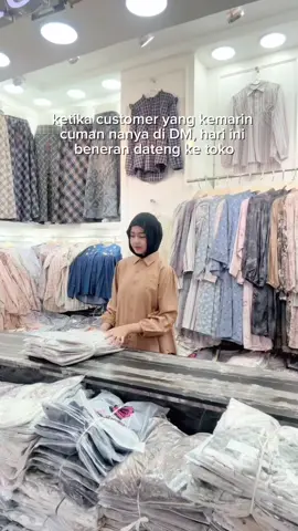 Kemarin DM, hari ini cus ke toko 😭🛍️ #SupplierFashion #onesetkekinian #ordernow #salvinabasic #salvinaysoriginal 