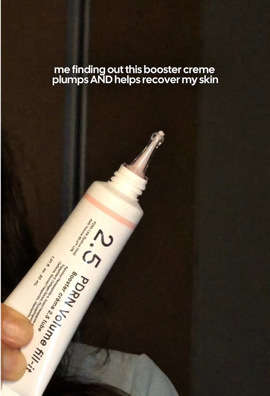Try @Abib Cosmetics ‘s PDRN Volume fill-it Booster Creme  #joinmonthlyabib  #abib #volufiline #wrinkles #volumeloss  
