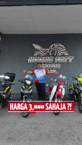 🔥🔥 5 UNIT MOTOR BAWAH RM4K?! BETUL KE NI?! 😱💸 Harini kita lineup 5 motor harga mampu milik untuk korang yang nak motor simple, jimat & senang nak bergerak! 🏍️💨 💥 1. SM Sport 110E 💥 2. SM Sport 110R 💥 3. WMoto Cub Classic 110 💥 4. WMoto WM110 💥 5. WMoto ES125 🤯 SEMUA BAWAH RM4,000 JE?! Nak motor pergi kerja, pergi kelas, ulang-alik harian — memang kena tengok lineup ni! 🔥 📍 Hoong Fatt Motoworld, Ipoh 🏍️ Datang kedai tengok sendiri unit yang ada! 📲 Berminat? Isi beg biru atau terus WALK-IN kedai kami! 🚀 #fyp #hoongfattmotoripoh #smsport #wmoto #ipohperak 