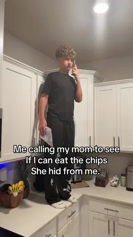 Me calling my mom to see  If I can eat the chips  She hid from me. #fyp #trending #foryourpage #viral #fypシ 