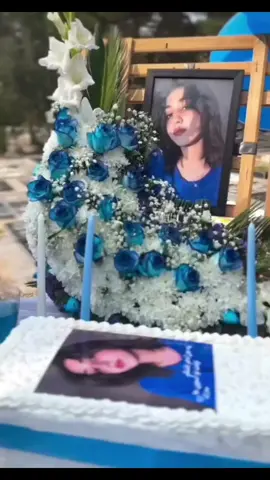 نمیدونم برات ناراحت باشم یا خوشحال .. تولدت توی آسمونا مبارک فرشته‌ کوچولوی من.💙 #رها @raharra 