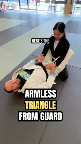 How To Do an Armless Triangle From Guard What happens when you have a triangle from guard, but your opponent hides or pulls out the arm you normally need to finish? Professor Matthew Jones of Diamondback Jiu-Jitsu demonstrates an armless triangle from guard and shows how to finish it in both gi and no-gi situations. In the gi version, he uses the collar to help control the position, clears the arm, locks the figure four, and applies the finish. In the no-gi version, he shows the importance of getting under the chin, removing the arm, adjusting the opponent’s head position, and tightening the lock. It’s another option to have when your opponent thinks hiding their arm has stopped your triangle attack. If you are in the Frisco, Texas area and want to learn Jiu Jitsu or continue your Jiu Jitsu training, contact Professor Matthew Jones at: Diamondback Jiu-Jitsu 8981 2nd St #200 Frisco, TX 75034 (214) 407-8641 https://diamondbackbjj.com/ #jiujitsuTechnique #friscotx #jiujitsu #trianglechoke 
