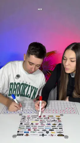 Logos of computer games are drawn on a shared sheet; the winner is the person with the fastest reaction time #gamesfortwo #games #boardgames #entertainment #boardgame 