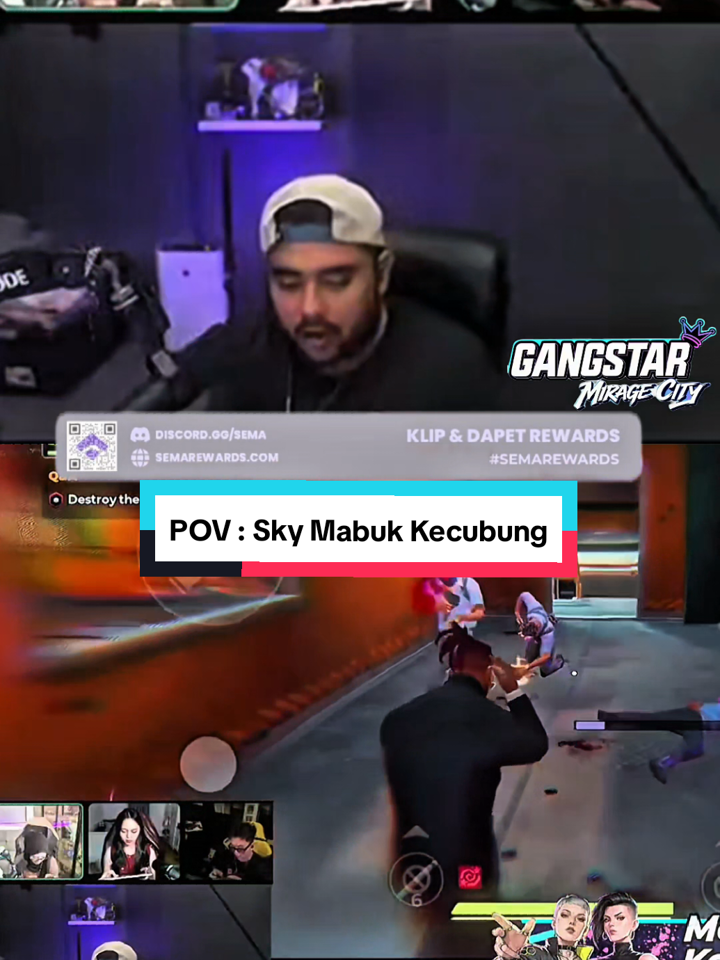 POV : Sky lagi mabok kecubung di Mirage City @Gangstar Mirage City Indonesia @SEMA Rewards | UGC CLIP & EARN @skyskuuy  https://semarewards.com/r/register #GangstarMirageCity #semarewards #gmc #streamer #sky 