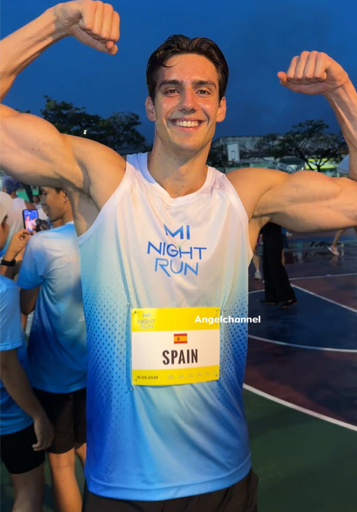 สเปนตัวจริงเหมือนเทพ MI มาวิ่งกันที่ภูเก็ต น่ารักมากกก 💖😂🫶🏼 #MINightRun2026 #MisterInternational2026 #MisterInternational #AngelChannel 