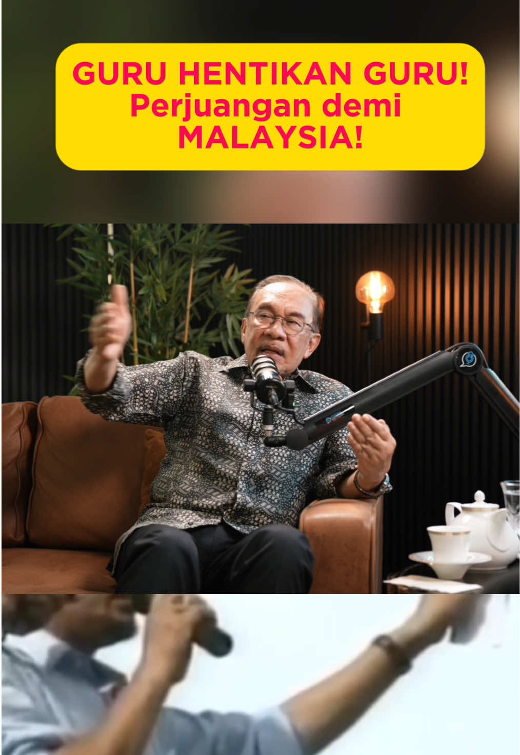 Icon reformasi dulu kini dan selamanya. @Anwar Ibrahim  #sembangohhyeahh #reformasi #PMX #malaysiamadani 
