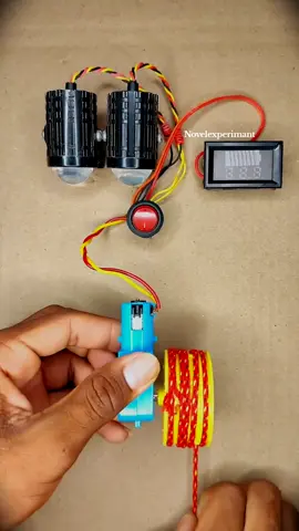 What Can a Metal Gear Motor Power with Just One Setup?😱⚙️💡#Shorts#DCMotor#Science #scienceproject 