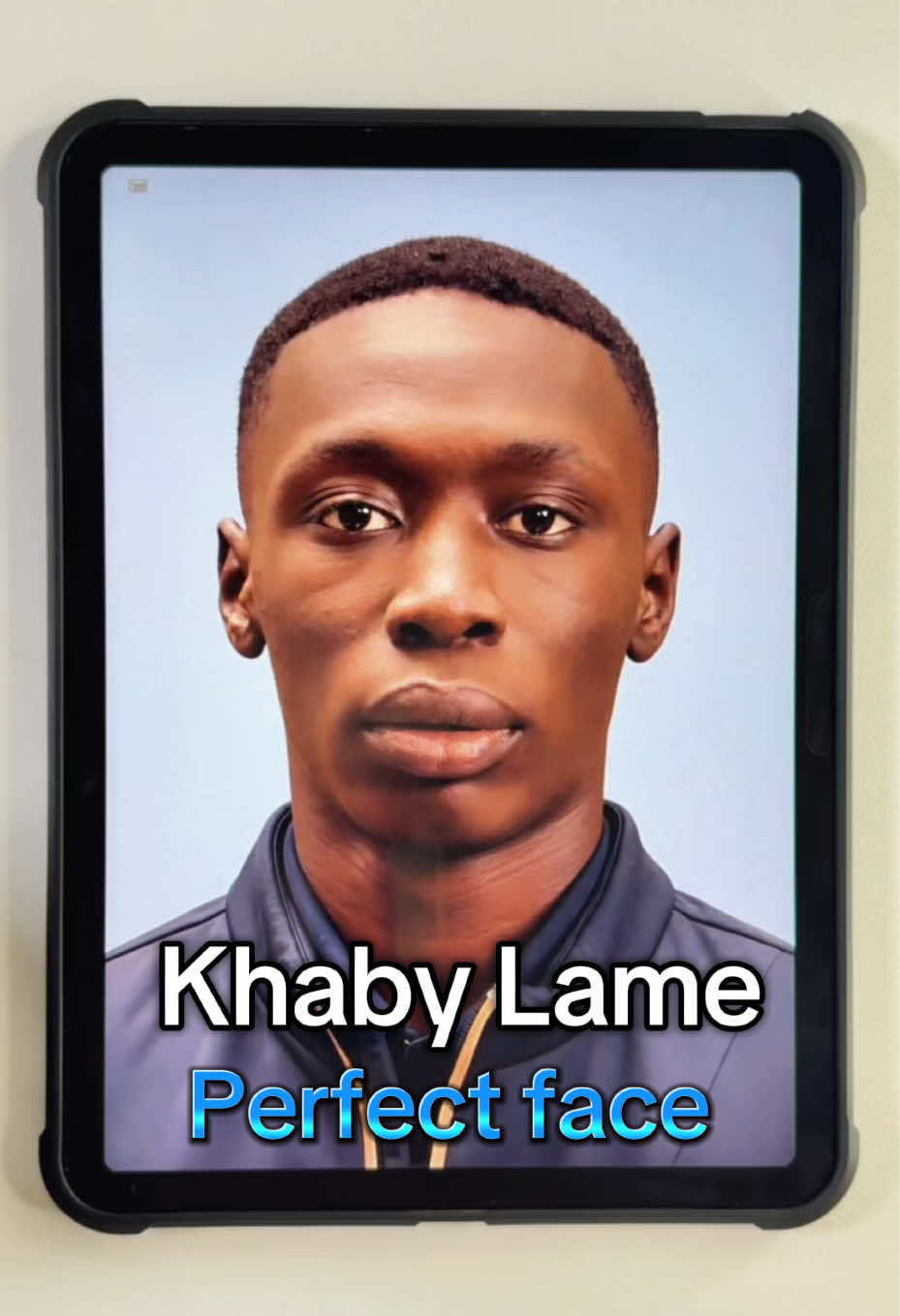 Khaby Lame perfect face #khabylame #tiktokk #khabylametiktok #funnytiktok #khaby 