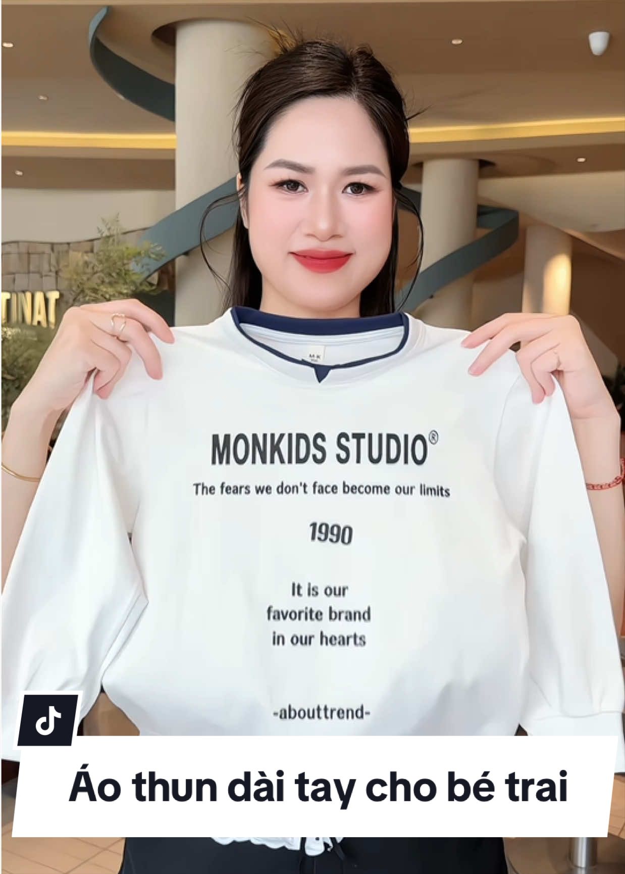 Áo thun dài tay cho bé trai #aothunbetrai #mebobo080 