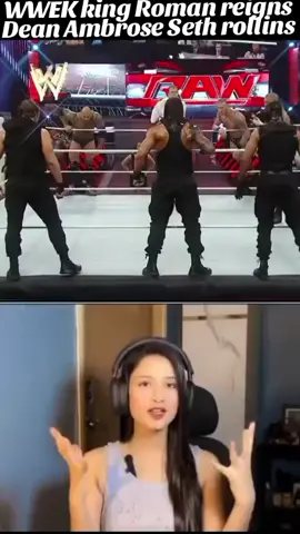 WWEK king Roman reigns  Dean Ambrose Seth rollins  Roman reigns king🫵🤝👈