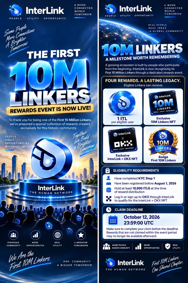 #InterLink #ITLG #ITL #WeAreTheFirst10MLinkers 