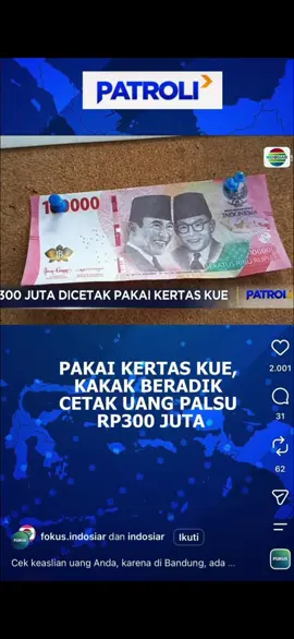 Uang #uangpalsu #100000 #uang