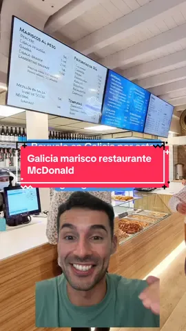 Este es el restaurante viral en Galicia de marisco que llaman el McDonal's gallego #Galicia #Restaurante #Marisco #mcdonalds #Viral 