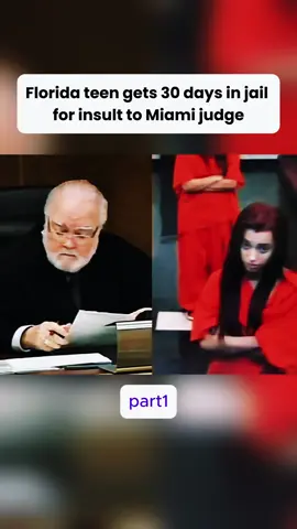 She insulted the judge and got 30 days in jail. Just four days later, she returned to court, apologized, and walked out free. 😳 #TrueCrime #Courtroom #Justice #Crime #Court