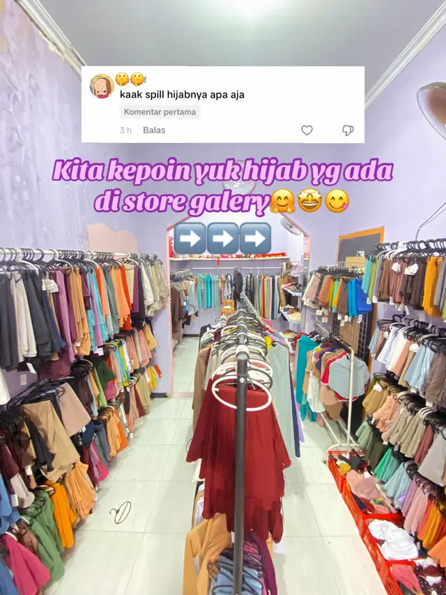 📍maps : galeryhijabsemarang, Plamongansari V 🕰️ buka : 08.00-21.00 (setiap hari) #hijab #fyp #semarang #masukberanda #foryou 