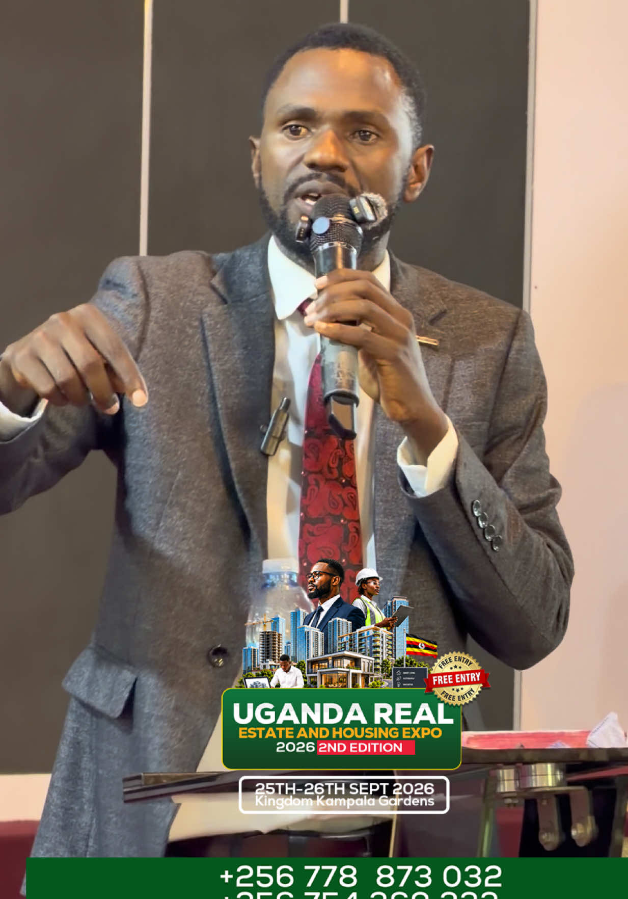 Happening Now: Patron Mugisha At Gospel Healing Centre Lweza For Emergency National Prayer Day #gospel #fyp #wabombacolline #foryou #preaching 