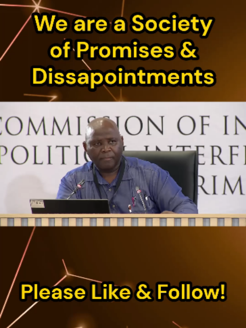 Prof Somadoda Fikeni concludes his evidence at the Madlanga Commission. #reels #fyp #crime #somadodafikeni #madlangacommission #nhlanhlamkhwanazi