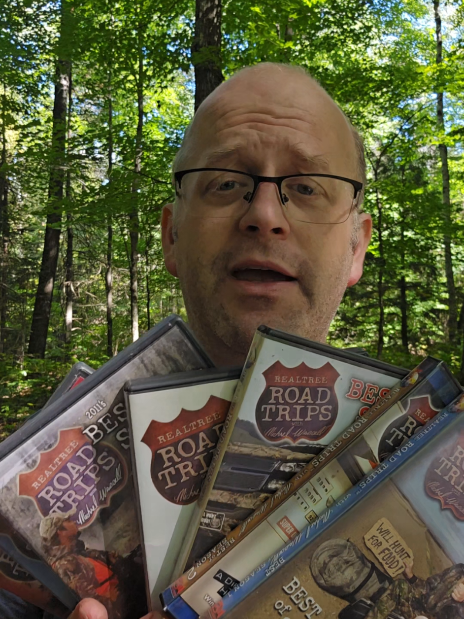 A little #History about the #realtree road trips with #michaelwaddell vol 1-8 #hunting #dvds 