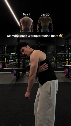If you want a diamond back, stop training your back randomly. 💎 Try this: Bent-over DB fly — 4 sets × 10–12 reps Pull-ups — 5 sets × 8–10 reps Bent-over DB row — 4 sets × 12–15 reps Control every rep, get a full stretch, and progressively add reps or weight over time. Your back won’t transform in 30 days, but 30 days of consistency can absolutely move you in the right direction. 🔥 #backworkout #backday #gymworkout #Fitness   #creatorsearchinsights 